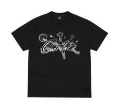 Corteiz Allstarz Skydiver T-shirt - Black