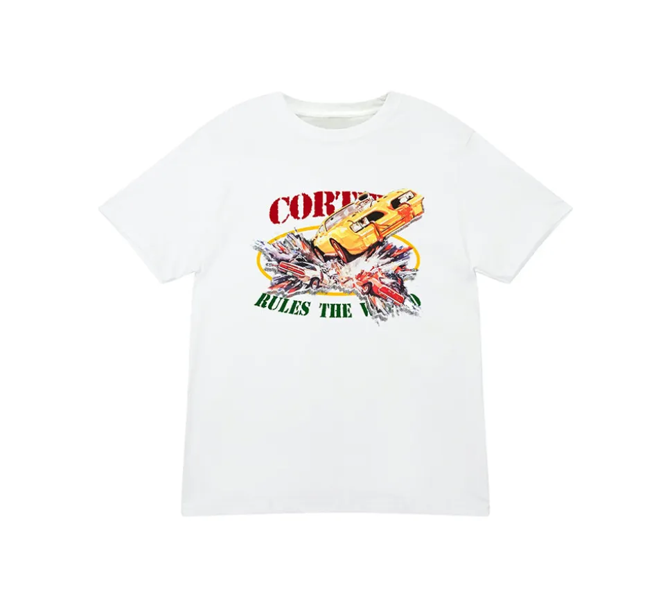 Corteiz Car Crash T-shirt - White