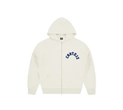 Corteiz Colly Arch Zip Hoodie - Light Heather Grey