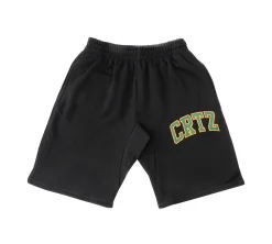 Corteiz Crtz Dropout Shorts - Black/Green