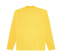 Corteiz C Starz Waffle Longsleeve T-Shirt - Yellow