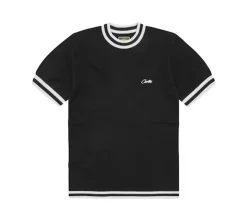 Corteiz Deala Knit T-shirt - Black