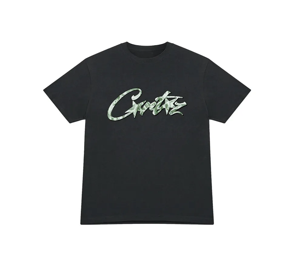 Corteiz Dollar T-shirt - Black
