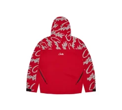 Corteiz Elitework Waterproof Shell Jacket V2 - Red