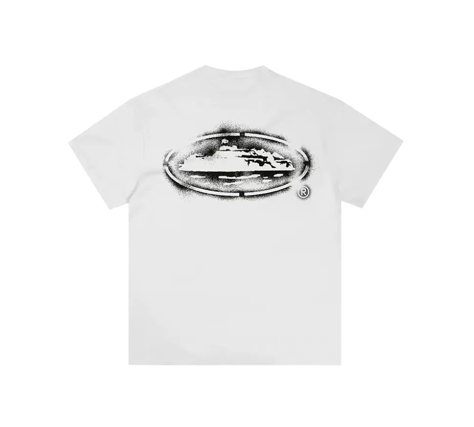 Corteiz Island Stencil T-shirt - White