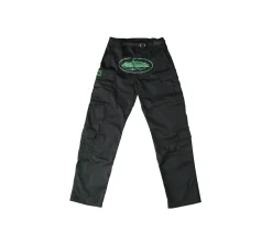 Corteiz Mula Guerillaz Cargo Pants - Black/Green