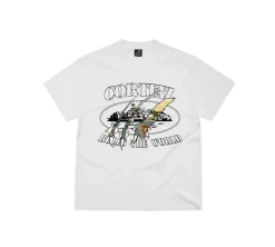 Corteiz Narnia Rip T-shirt - White