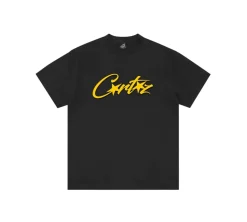 Corteiz OG Allstarz T-shirt - Black/Yellow