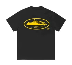 Corteiz OG Island T-Shirt - Black/Yellow