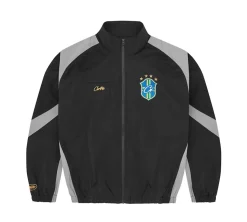 Corteiz Olympic Shuku Brasil Jacket - Black/Black