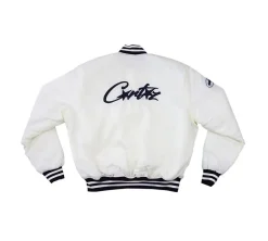 Corteiz Stadium Jacket - White