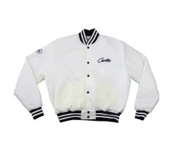 Corteiz Stadium Jacket - White