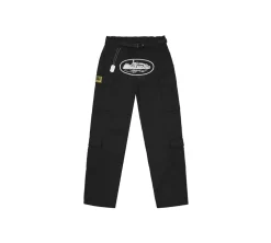 Corteiz 5 Starz Special Edition Black Guerillaz Cargo Pants - Black