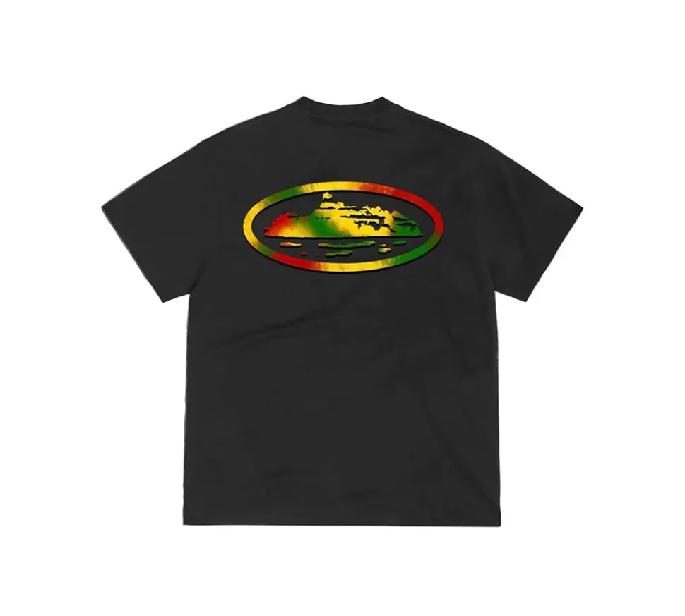 Corteiz Sunset T-shirt - Black