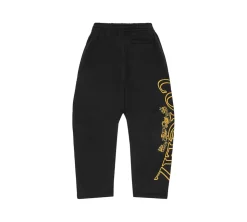 Corteiz Superior Royale Open Hem Pants - Black