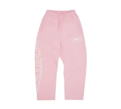 Corteiz Superior Royale Open Hem Pants - Pink