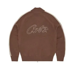 Corteiz VVS Knit-Zip Mocha (USADO) - L