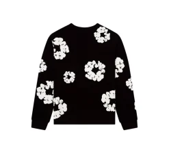 Denim Tears Long Sleeve Cotton Wreath - Black