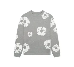 Denim Tears Long Sleeve Cotton Wreath - Grey