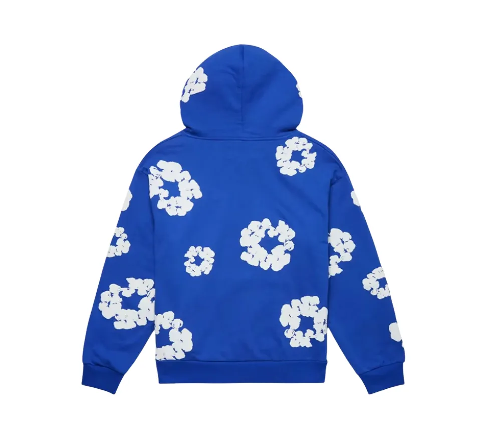 Denim Tears The Cotton Wreath Sweatshirt - Royal Blue