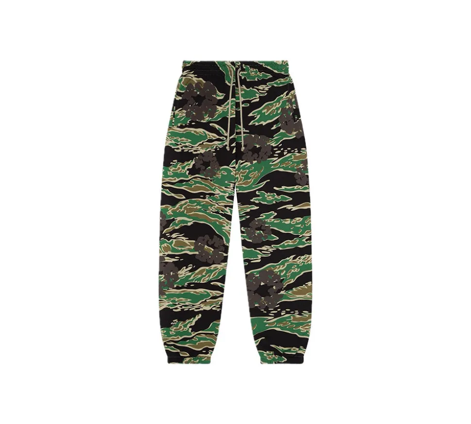 Denim Tears The Cotton Wreath Sweatpant - Green Camo