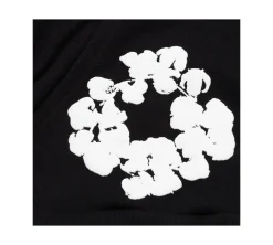 Denim Tears The Cotton Wreath Set - Black (Sweatshirt + Sweatpants)