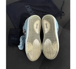 Dior B27 Low Light Blue Cream Dior Oblique Jacquard (USADO) - 43