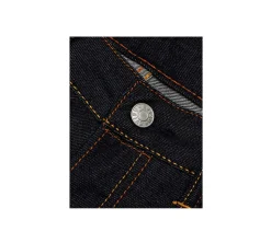 Evisu Ecru Brushstroke Daicock - Slim Straight Fit Jeans