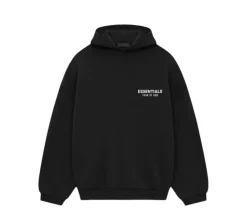 Fear of God Essentials Fleece Hoodie - Black