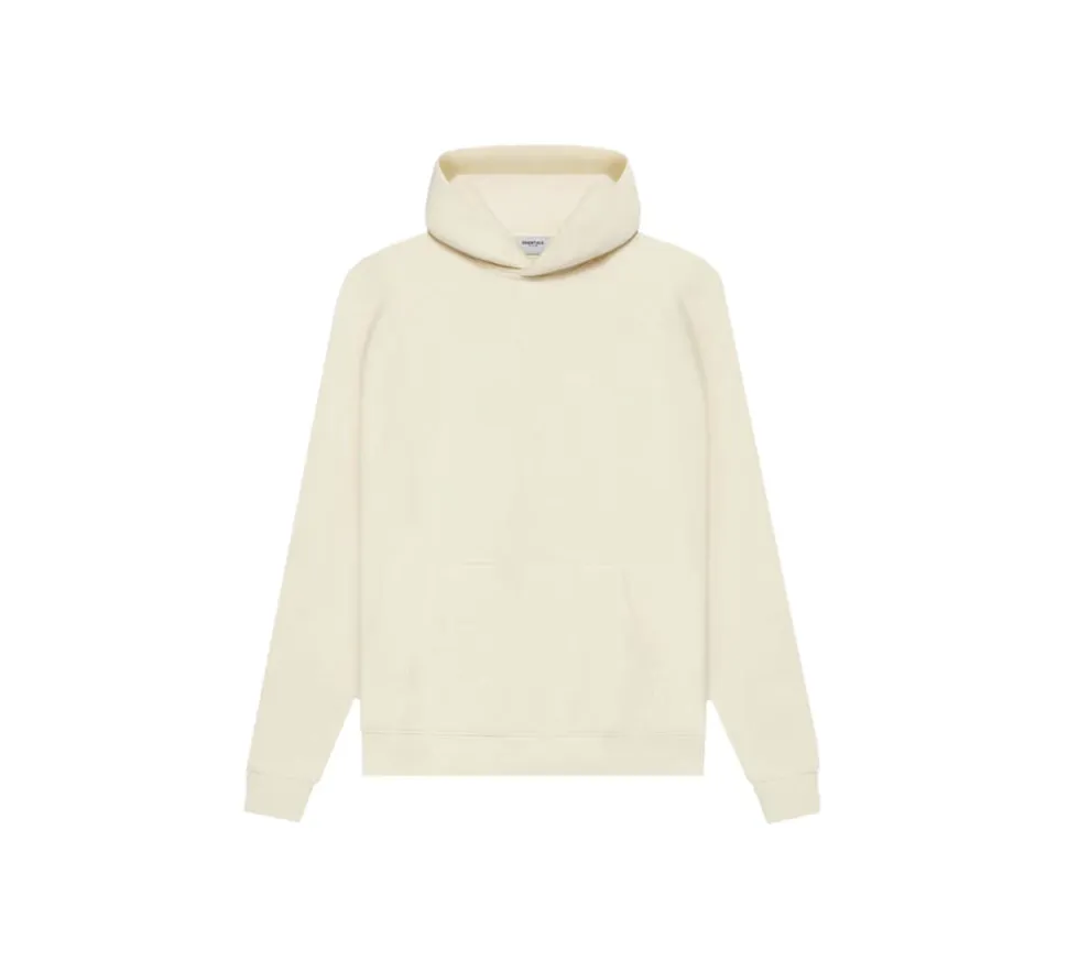 Fear of God Essentials Pull-Over Hoodie - Cream