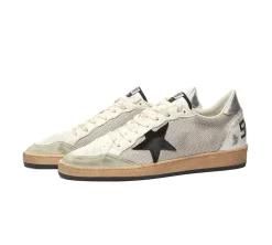 Golden Goose Ball Star - Light Silver Black