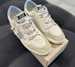 Golden Goose Ball Star White Blue Fog Silver (USADO) - 39