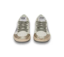 Golden Goose Ball Star - White Silver Red