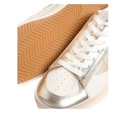 Golden Goose Stardan - White Metallic Gold