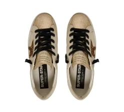 Golden Goose Super-Star Classic With List - Beige