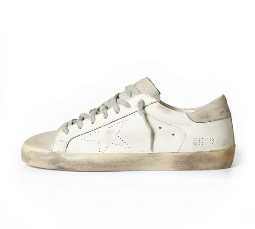 Golden Goose Super-Star Skate - White Ice