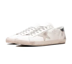 Golden Goose Super-Star - White Silver