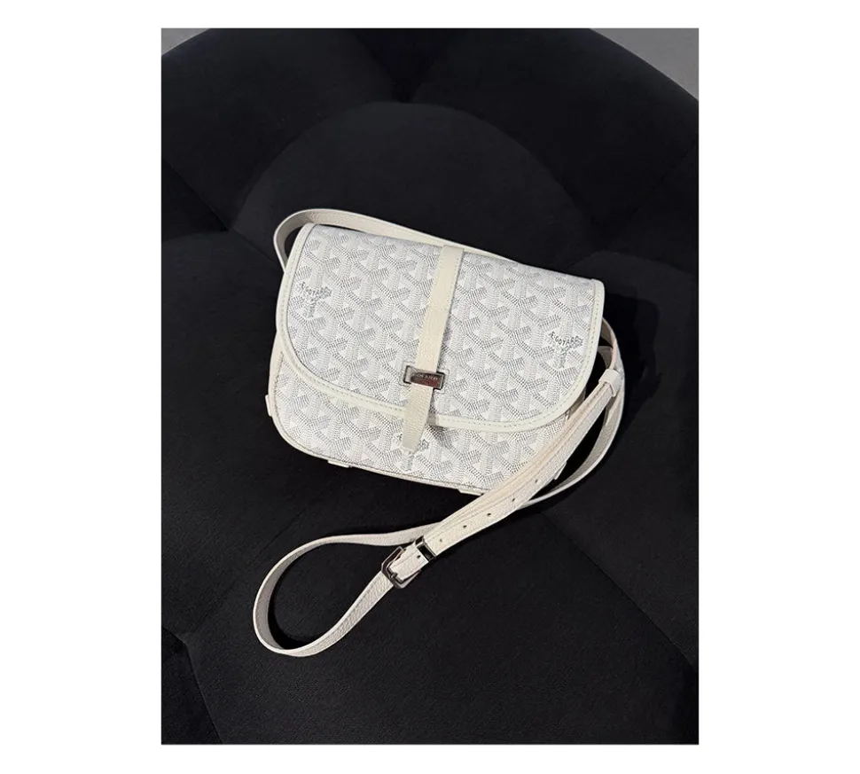 Goyard Belvedere PM - White (Usado, como novo)