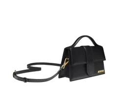 Jacquemus Le Grand Bambino Crossbody Strap Handbag - Black
