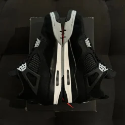 Jordan 4 Retro 42.5 - Black Canvas (USADO)