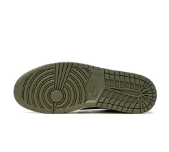 Jordan 1 Retro Low - Medium Olive Summit White Sail Black