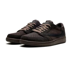Jordan 1 Retro Low OG SP - Travis Scott Velvet Brown