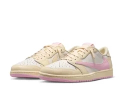Jordan 1 Retro Low OG SP - Travis Scott Shy Pink