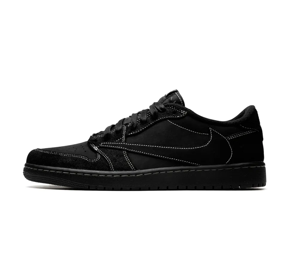 Jordan 1 Retro Low OG SP - Travis Scott Black Phantom