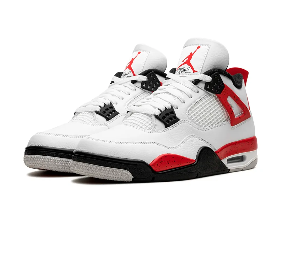 Jordan 4 Retro - Red Cement