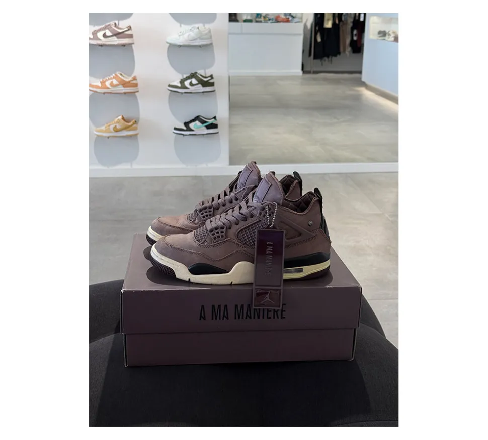 Jordan 4 Retro SP (41) - A Ma Maniére Violet Ore (USADO)