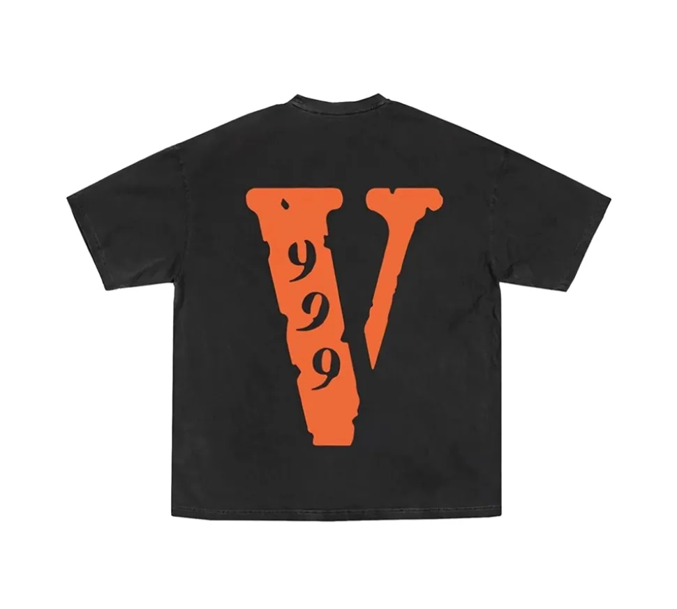 Juice Wrld x Vlone 999 T-shirt - Black