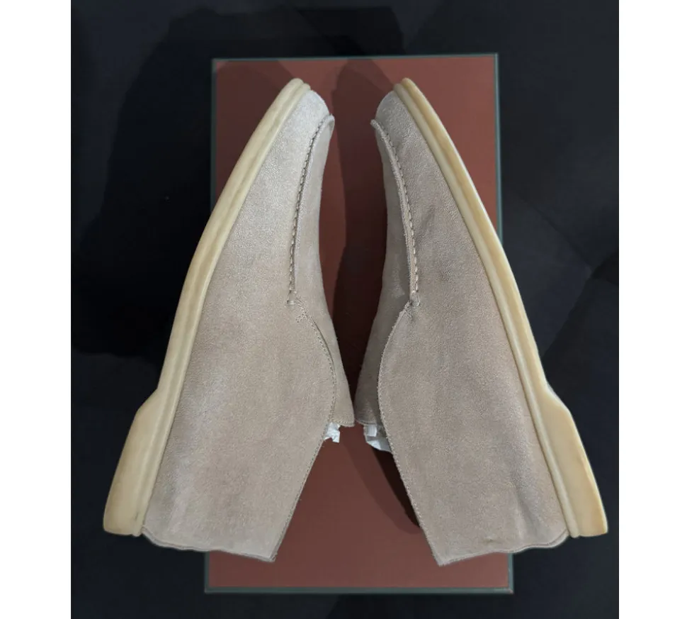 Loro Piana Open Walk Ankle Boot Sandstone (USADO) - 41