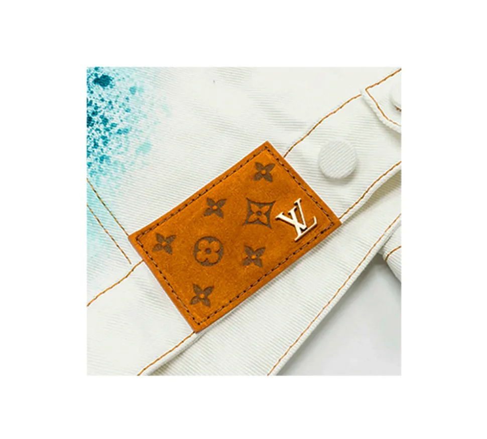 Louis Vuitton LV Jacket - Spray Denim (USADO COMO NOVO C/ Etiqueta)
