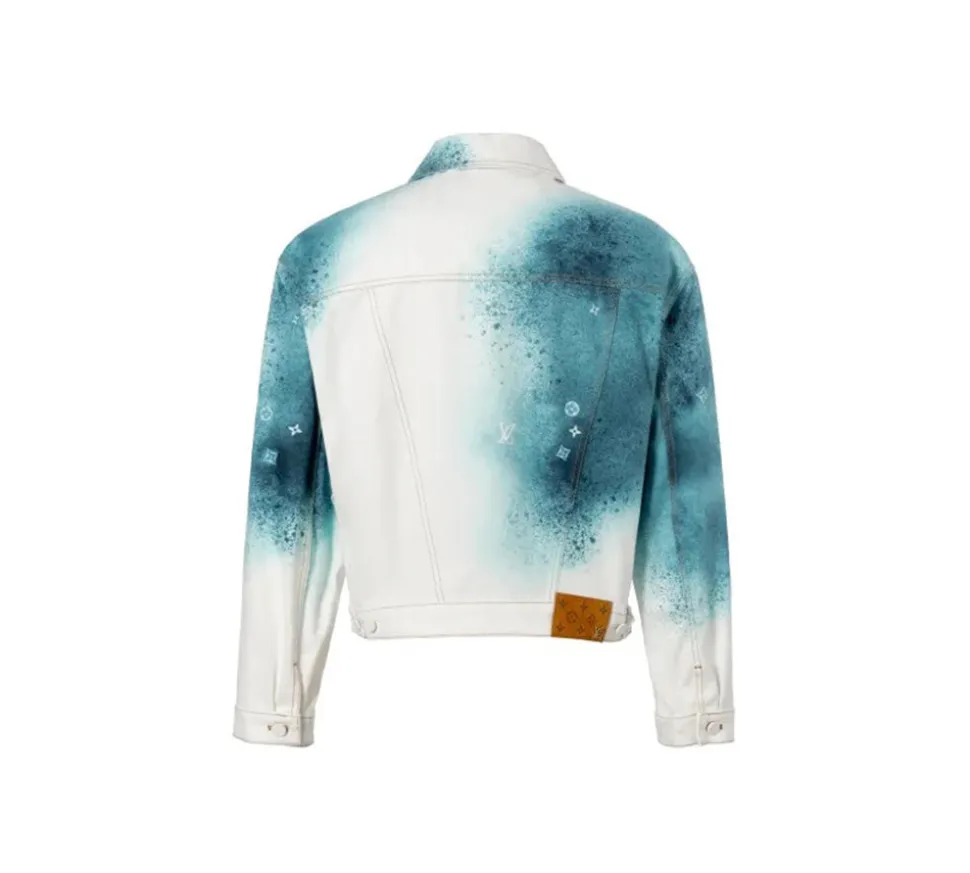 Louis Vuitton LV Jacket - Spray Denim (USADO COMO NOVO C/ Etiqueta)